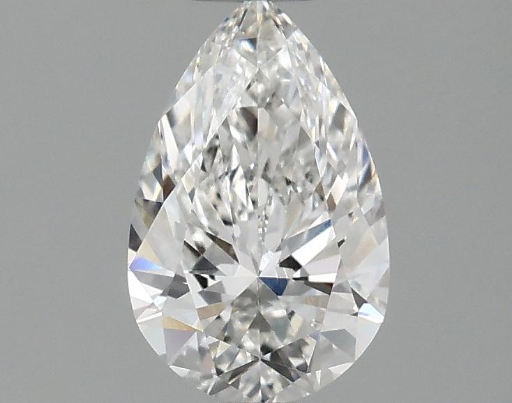 0.97 Carat Pear Shaped Ideal Cut VVS2 IGI Certified Lab Grown Diamond