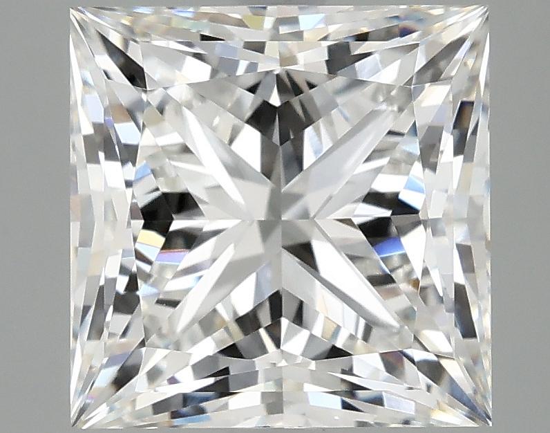 4.65 Carat Princess Shaped Ideal Cut VVS2 IGI Certified Lab Grown Diamond