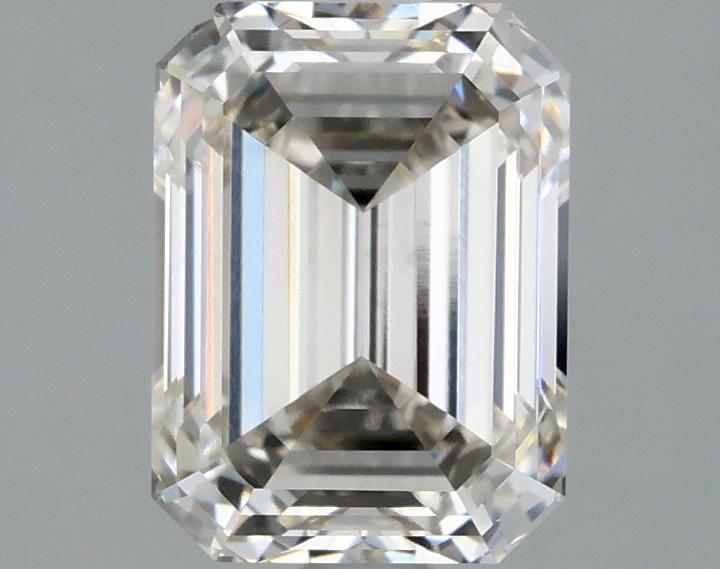 2.1 Carat Emerald Shaped Excellent Cut VVS2 IGI Certified Lab Grown Diamond