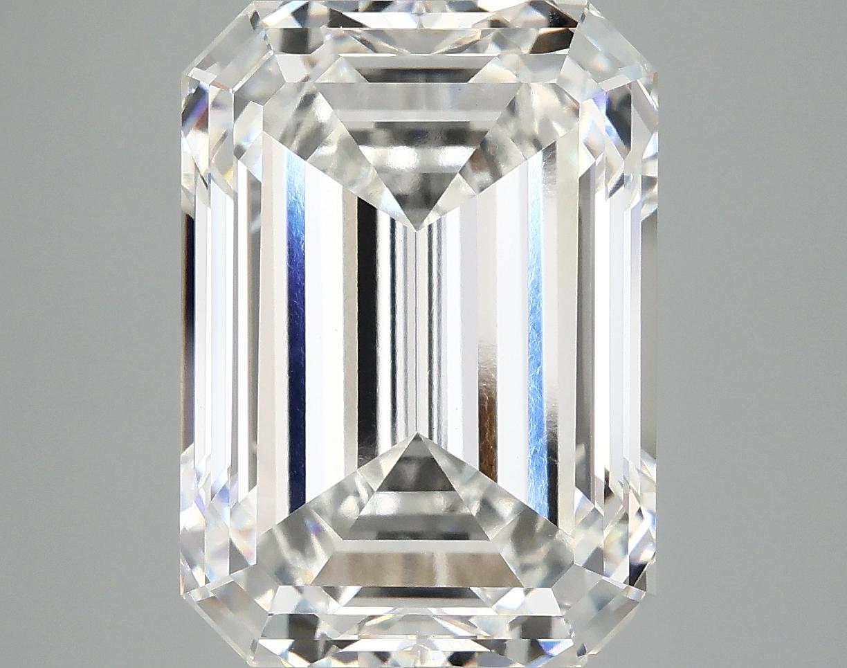 10.09 Carat Emerald Shaped Ideal Cut VVS2 IGI Certified Lab Grown Diamond