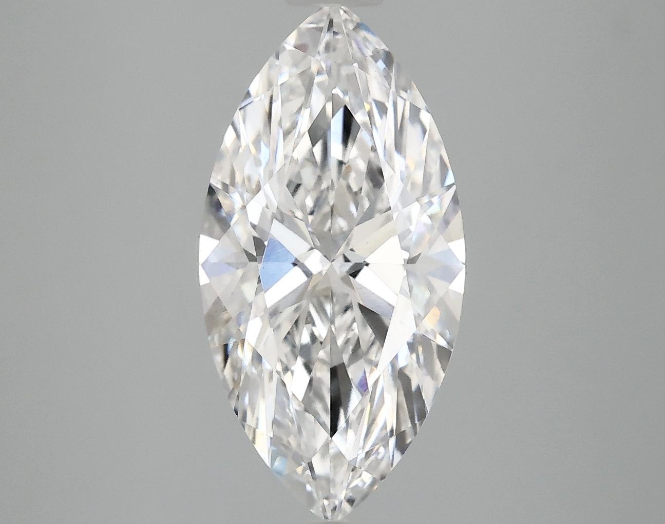 2.98 Carat Marquise Shaped Ideal Cut VS1 IGI Certified Lab Grown Diamond