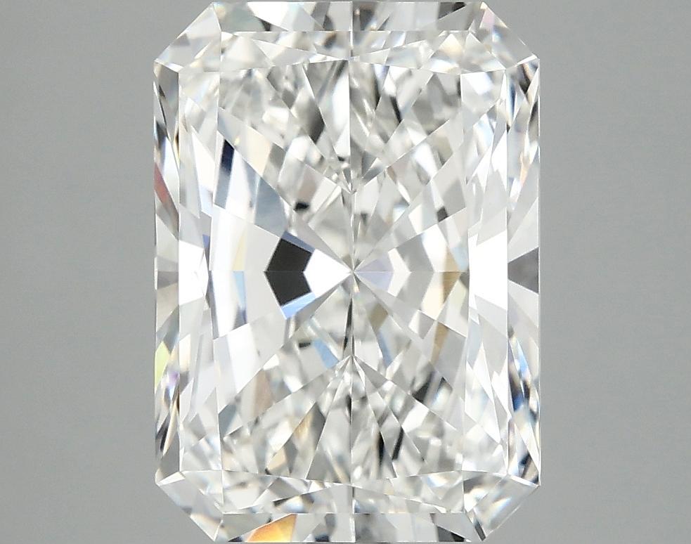 4.09 Carat Radiant Shaped Ideal Cut VVS2 IGI Certified Lab Grown Diamond