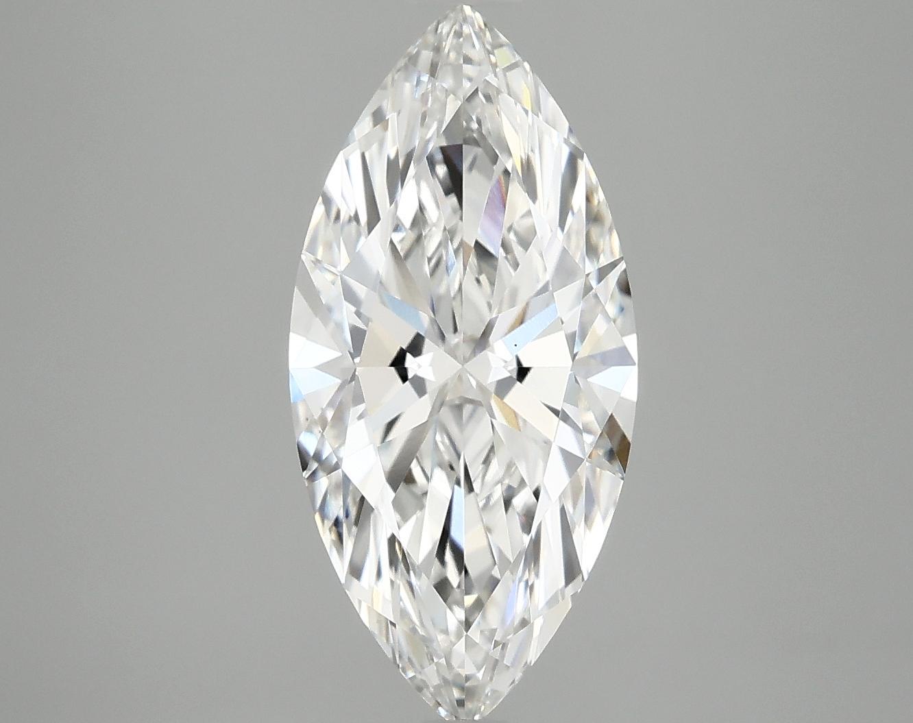 2.99 Carat Marquise Shaped Excellent Cut VS1 IGI Certified Lab Grown Diamond