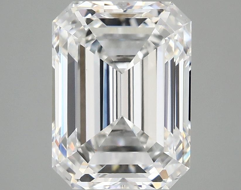 2.98 Carat Emerald Shaped Excellent Cut VVS2 IGI Certified Lab Grown Diamond