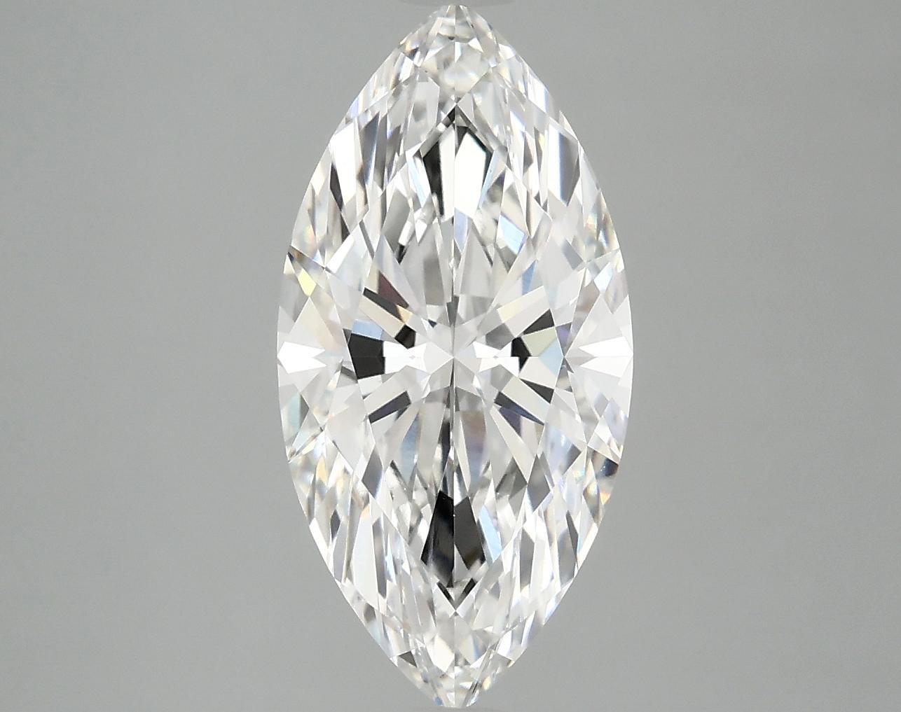 3.08 Carat Marquise Shaped Ideal Cut VS1 IGI Certified Lab Grown Diamond