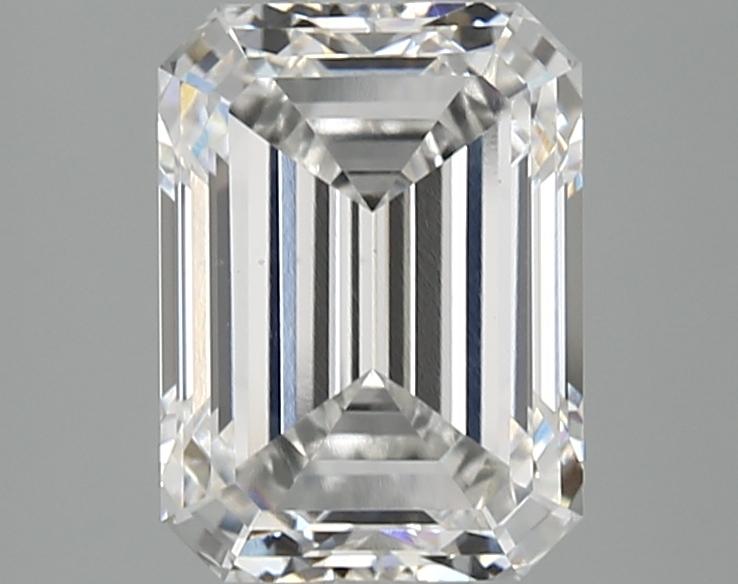 3.07 Carat Emerald Shaped Excellent Cut VS1 IGI Certified Lab Grown Diamond