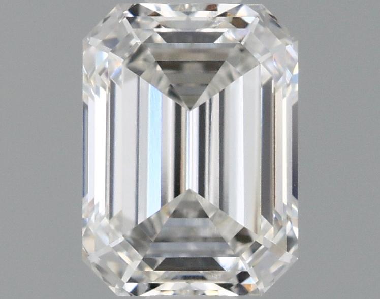 0.98 Carat Emerald Shaped Excellent Cut VVS2 IGI Certified Lab Grown Diamond