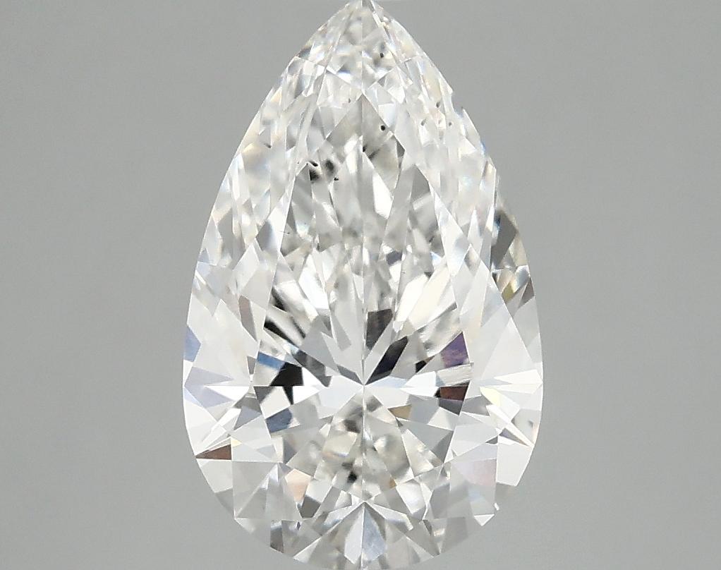 2.57 Carat Pear Shaped Ideal Cut VS2 IGI Certified Lab Grown Diamond