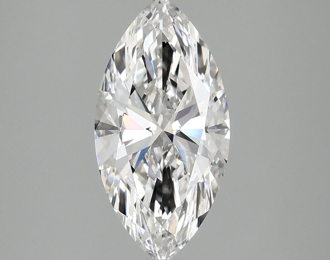 2.01 Carat Marquise Shaped Ideal Cut VVS2 IGI Certified Lab Grown Diamond