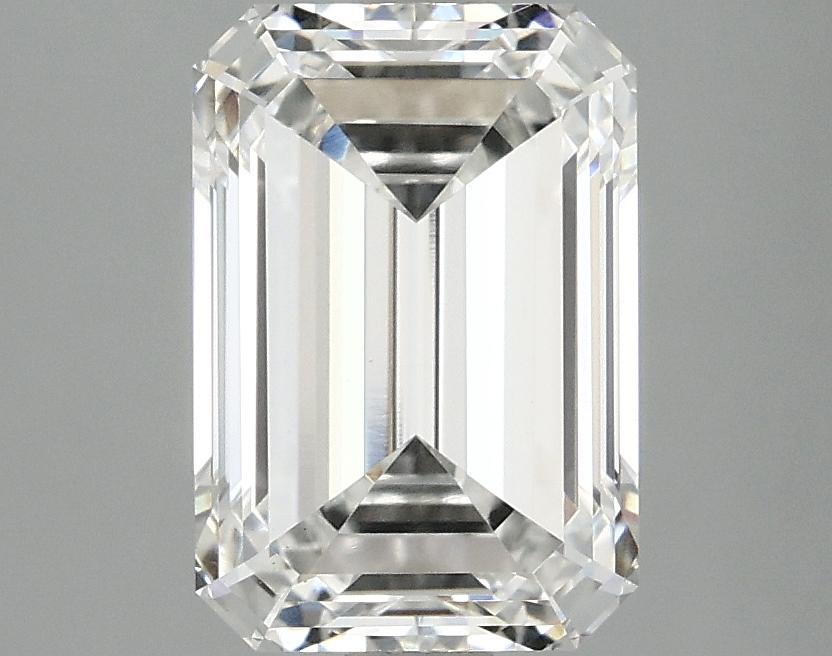 2.54 Carat Emerald Shaped Ideal Cut VS1 IGI Certified Lab Grown Diamond