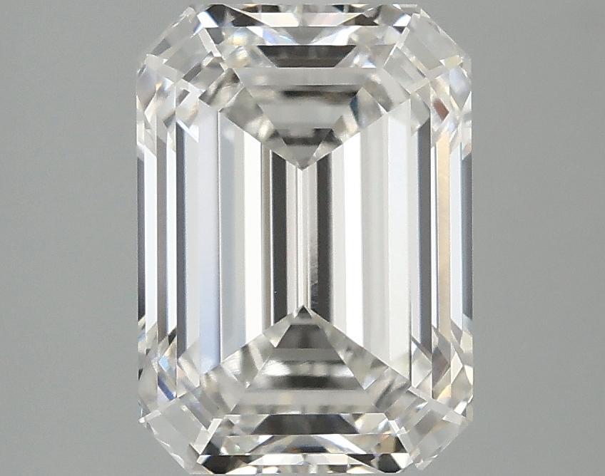 3.08 Carat Emerald Shaped Ideal Cut VVS2 IGI Certified Lab Grown Diamond