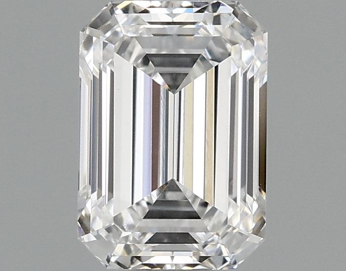 0.98 Carat Emerald Shaped Ideal Cut VVS2 IGI Certified Lab Grown Diamond