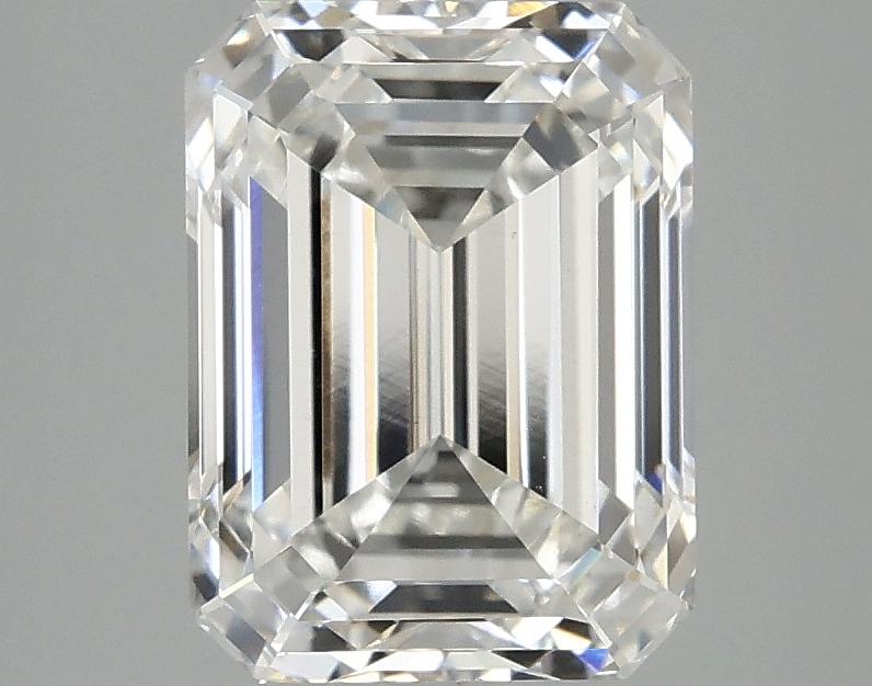 3.02 Carat Emerald Shaped Excellent Cut VS1 IGI Certified Lab Grown Diamond