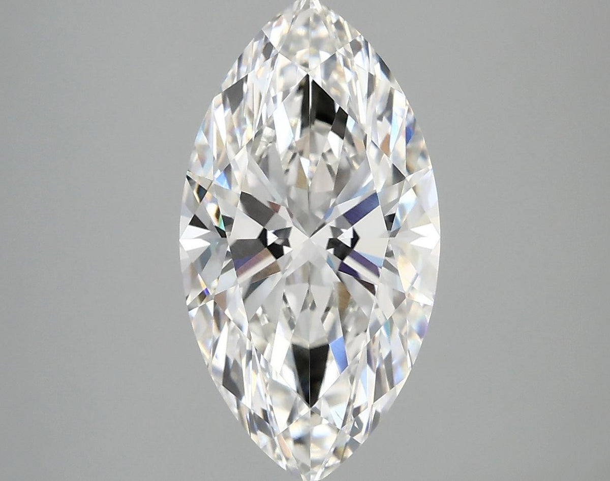 3.02 Carat Marquise Shaped Excellent Cut VS2 IGI Certified Lab Grown Diamond