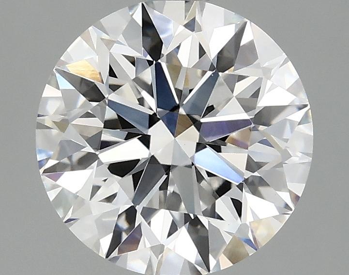 2.4 Carat Round Shaped Excellent Cut VVS2 IGI Certified Lab Grown Diamond