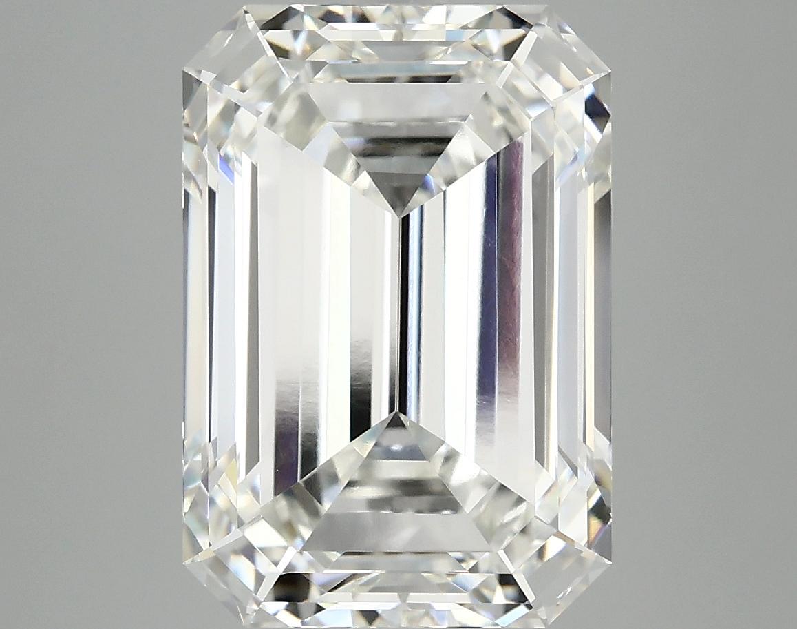 7.2 Carat Emerald Shaped Ideal Cut VVS2 IGI Certified Lab Grown Diamond