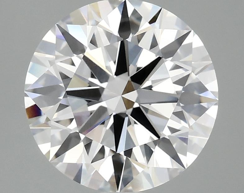 3.08 Carat Round Shaped Ideal Cut VVS2 IGI Certified Lab Grown Diamond