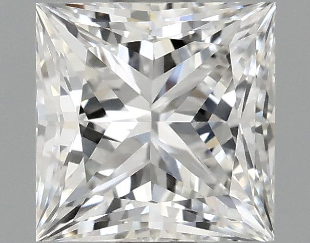 0.97 Carat Princess Shaped Ideal Cut VVS2 IGI Certified Lab Grown Diamond