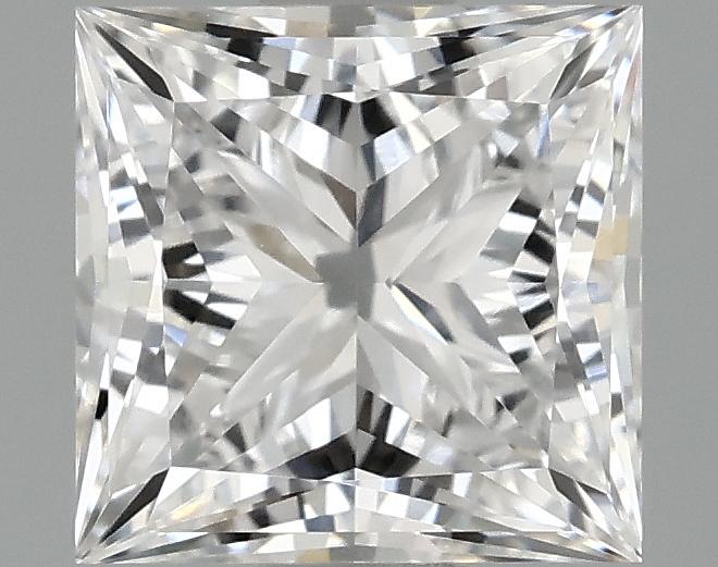 1.04 Carat Princess Shaped Ideal Cut VVS2 IGI Certified Lab Grown Diamond