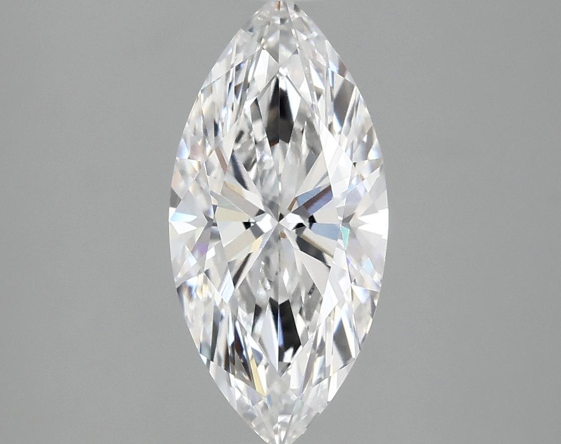 2.01 Carat Marquise Shaped Excellent Cut VVS2 IGI Certified Lab Grown Diamond