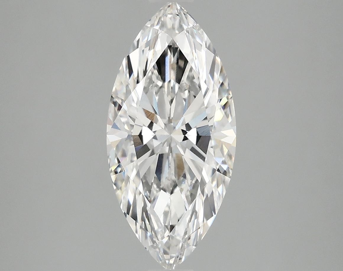 2.03 Carat Marquise Shaped Excellent Cut VVS2 IGI Certified Lab Grown Diamond