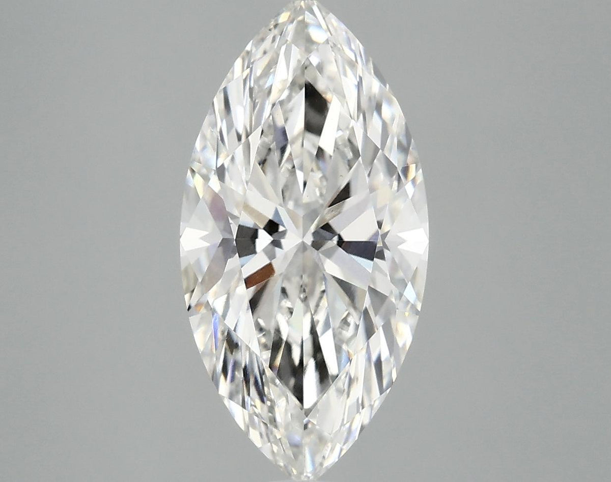 3.08 Carat Marquise Shaped Very Good Cut VS2 IGI Certified Lab Grown Diamond