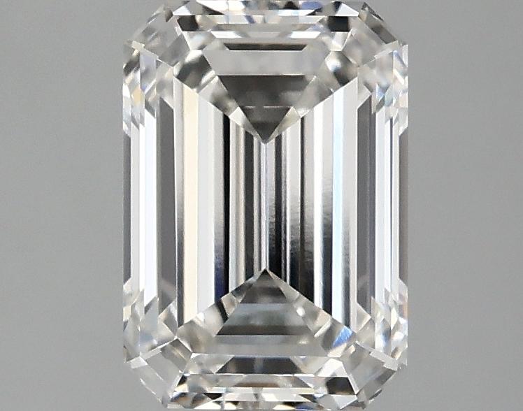 2.1 Carat Emerald Shaped Ideal Cut VVS2 IGI Certified Lab Grown Diamond