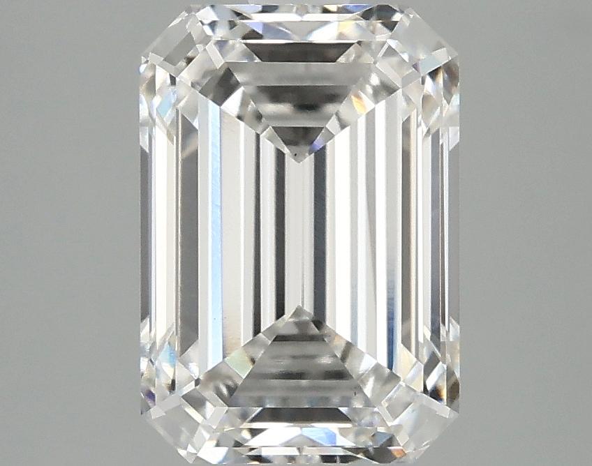 3.08 Carat Emerald Shaped Ideal Cut VS1 IGI Certified Lab Grown Diamond