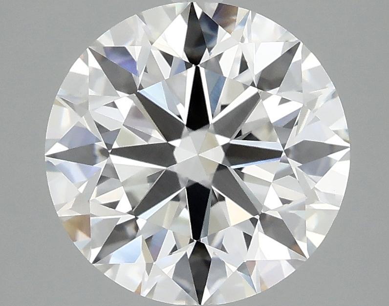 3.08 Carat Round Shaped Excellent Cut VS1 IGI Certified Lab Grown Diamond