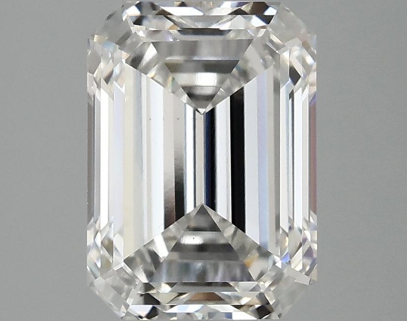 3.05 Carat Emerald Shaped Excellent Cut VS2 IGI Certified Lab Grown Diamond