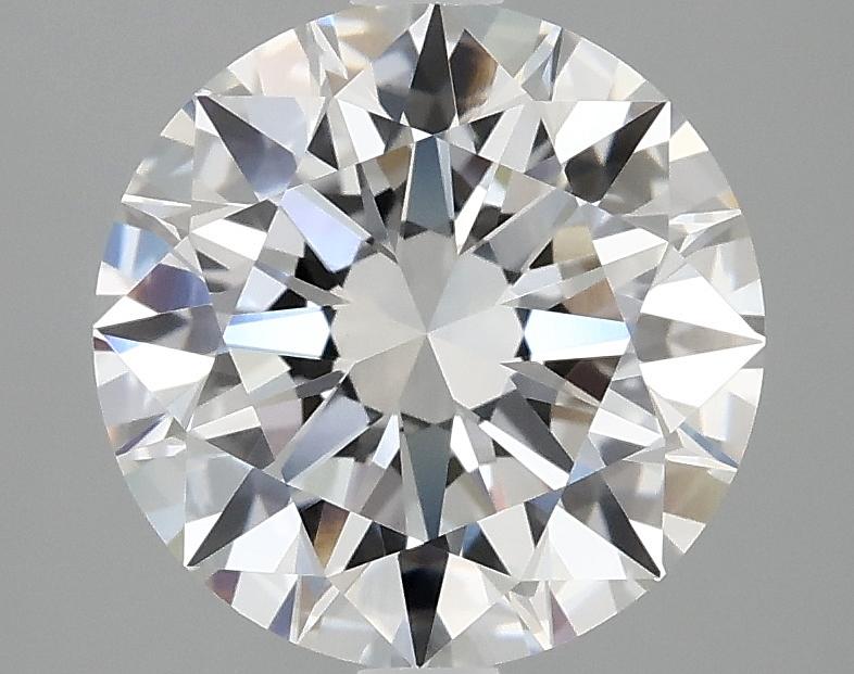 2.87 Carat Round Shaped Excellent Cut VVS2 IGI Certified Lab Grown Diamond