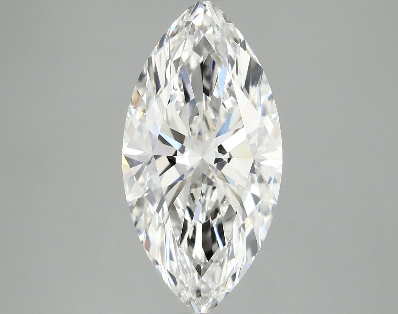 3.03 Carat Marquise Shaped Ideal Cut VS1 IGI Certified Lab Grown Diamond