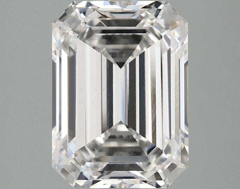 3.08 Carat Emerald Shaped Excellent Cut VS1 IGI Certified Lab Grown Diamond