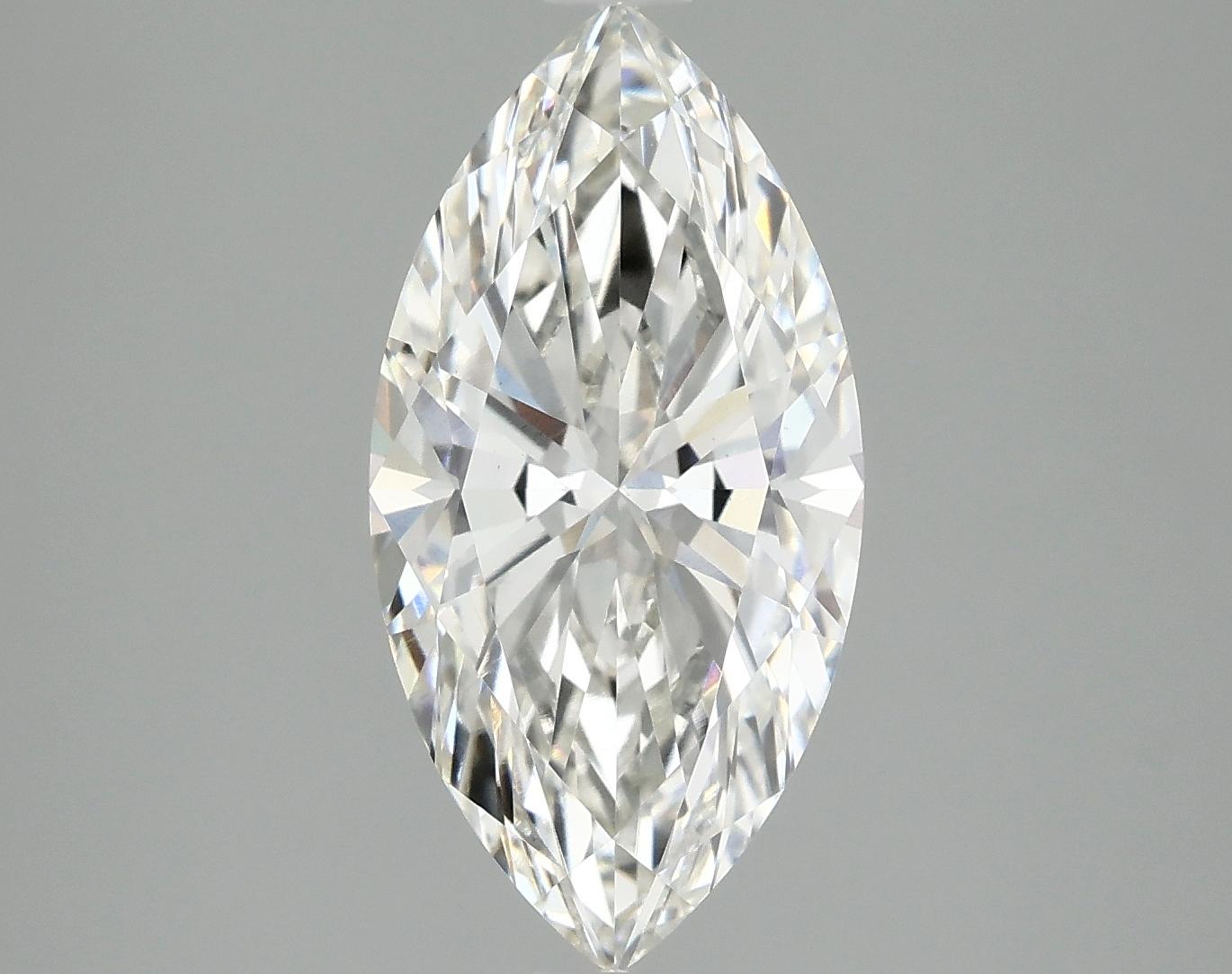 2.59 Carat Marquise Shaped Ideal Cut VS1 IGI Certified Lab Grown Diamond