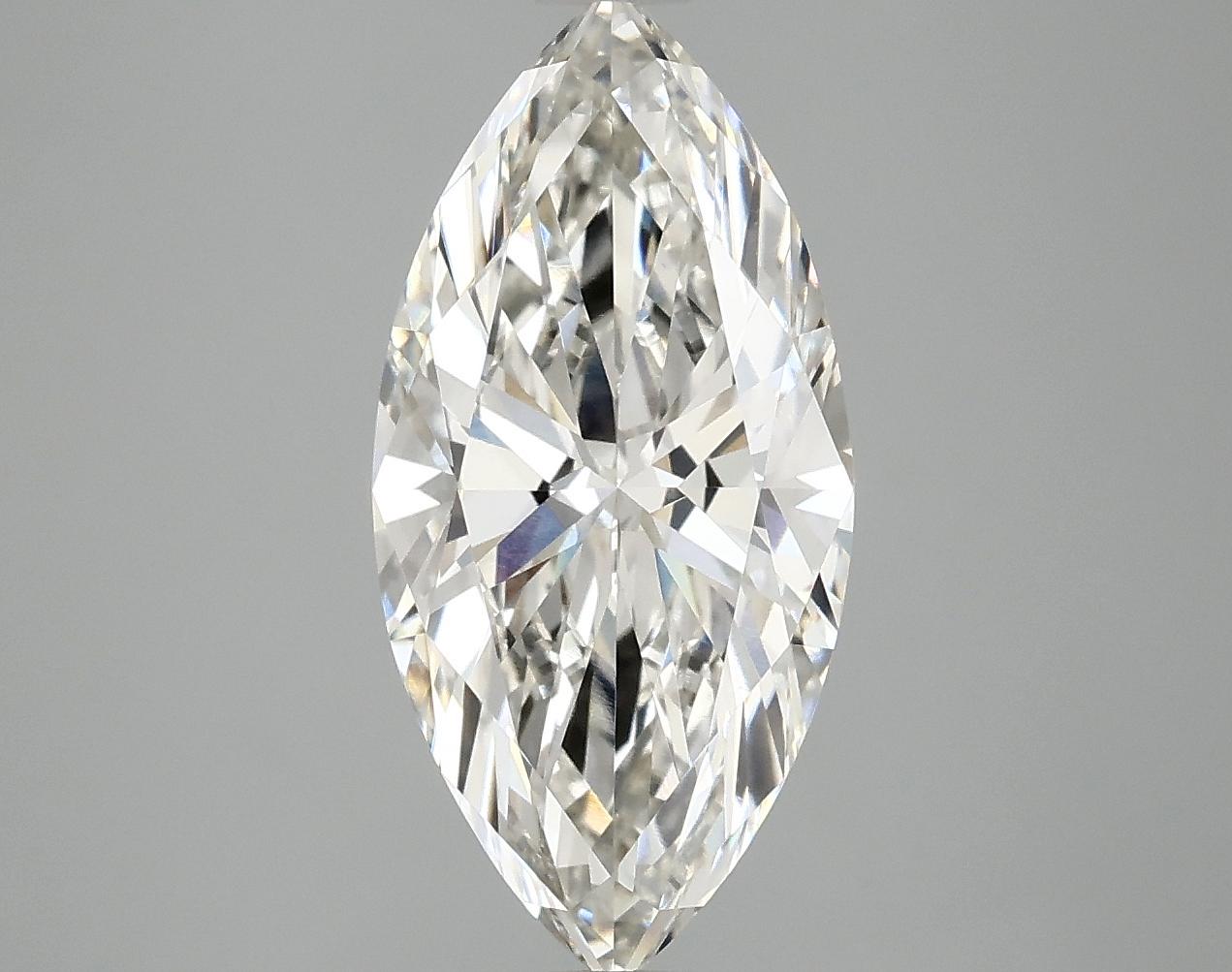 2.98 Carat Marquise Shaped Excellent Cut VS1 IGI Certified Lab Grown Diamond