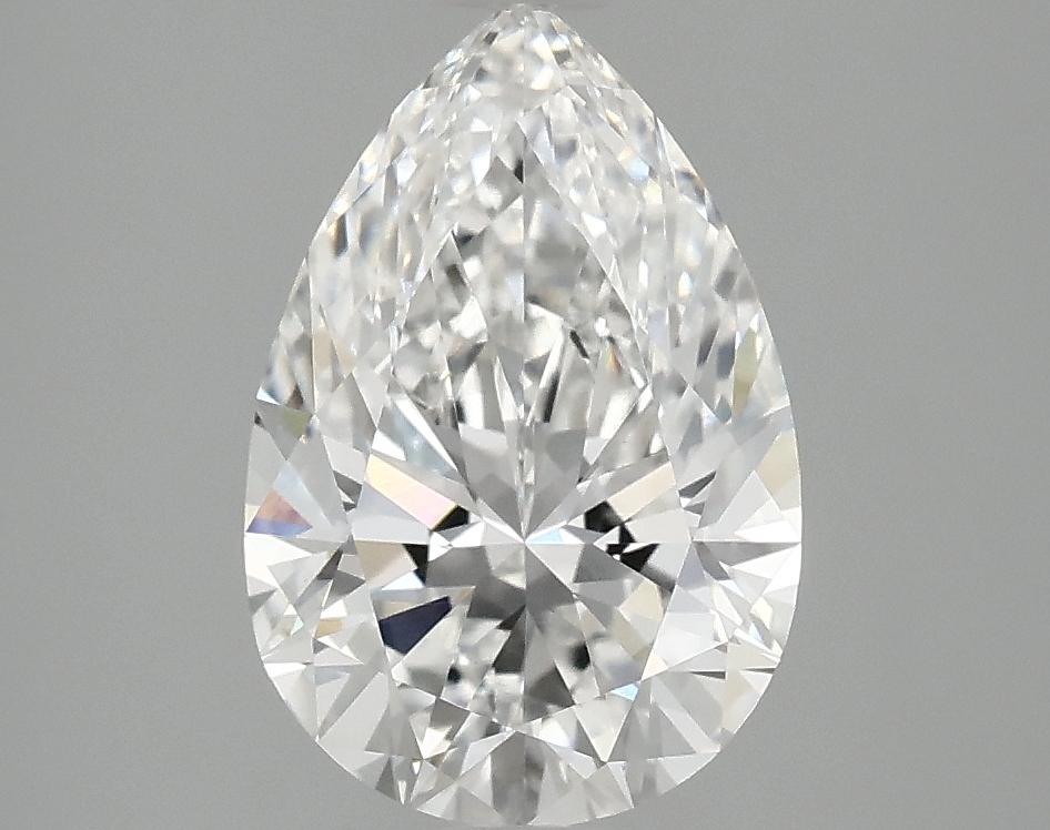 2.35 Carat Pear Shaped Excellent Cut VVS2 IGI Certified Lab Grown Diamond