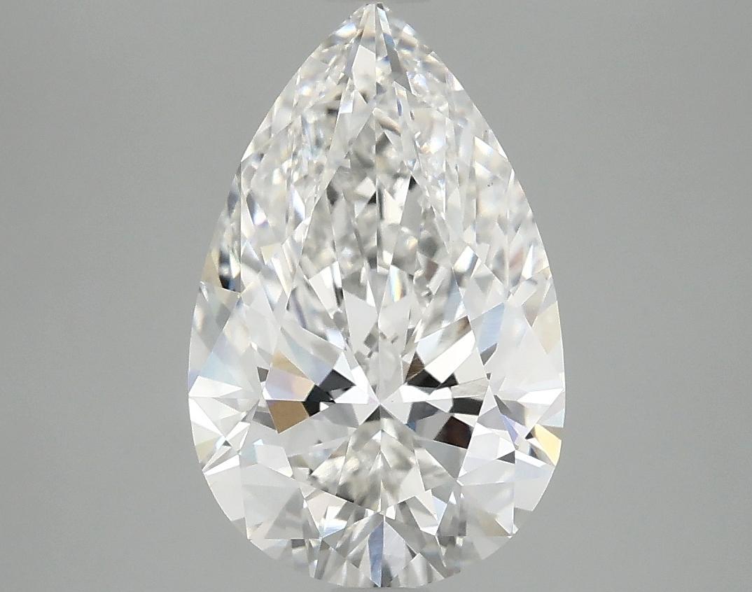 3.06 Carat Pear Shaped Ideal Cut VS1 IGI Certified Lab Grown Diamond