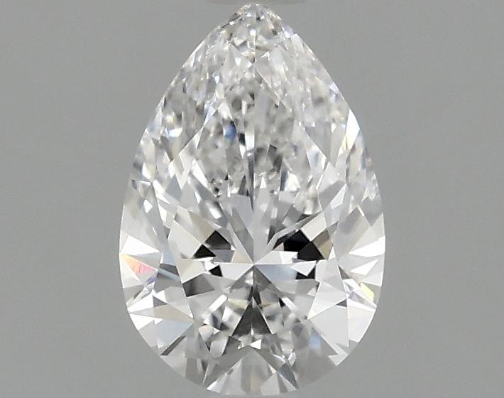 0.97 Carat Pear Shaped Excellent Cut VVS2 IGI Certified Lab Grown Diamond