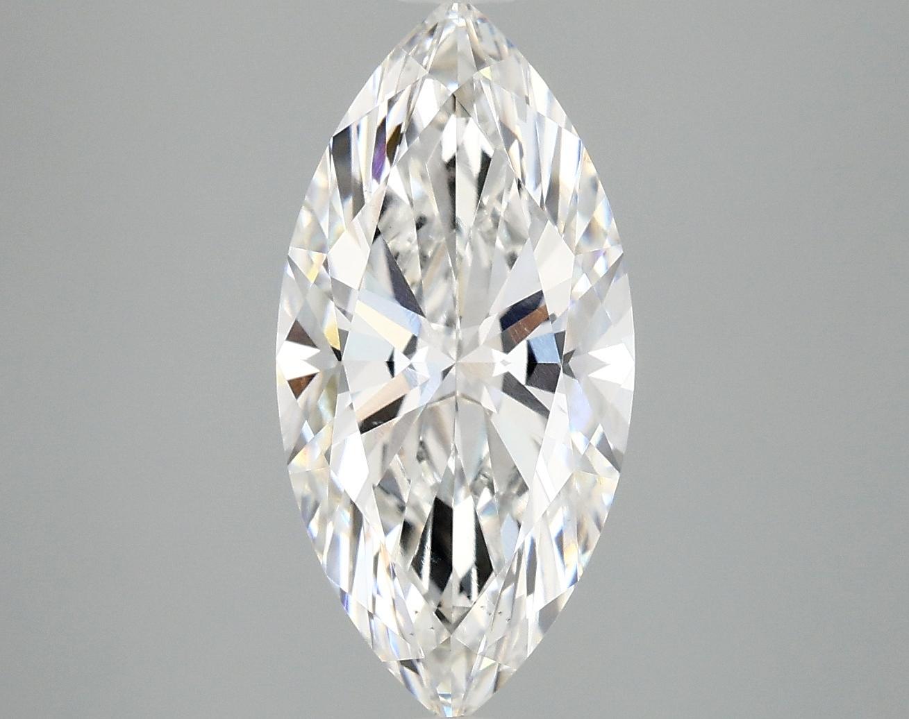 3.08 Carat Marquise Shaped Ideal Cut VS1 IGI Certified Lab Grown Diamond