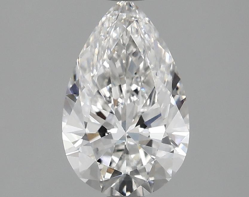 1.37 Carat Pear Shaped Ideal Cut VVS2 IGI Certified Lab Grown Diamond