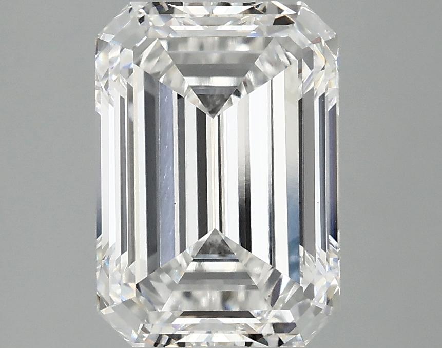 2.97 Carat Emerald Shaped Ideal Cut VS1 IGI Certified Lab Grown Diamond