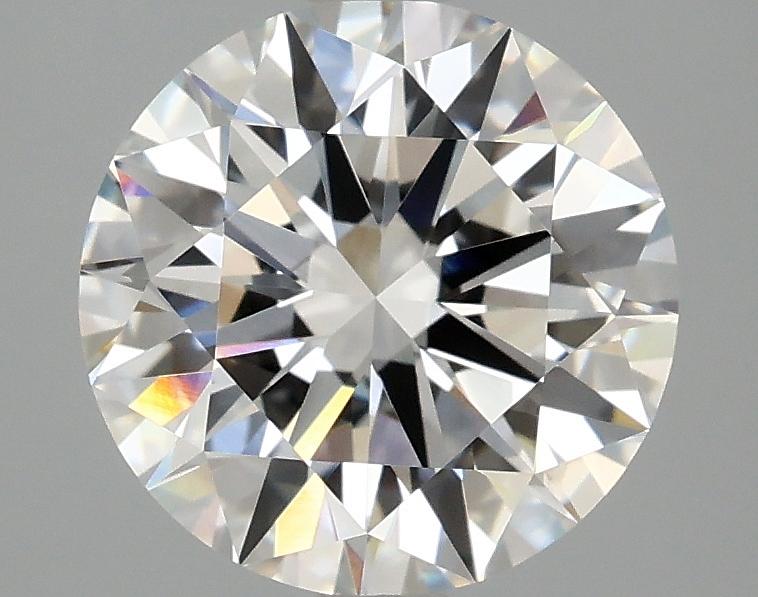 2.52 Carat Round Shaped Ideal Cut VVS2 IGI Certified Lab Grown Diamond