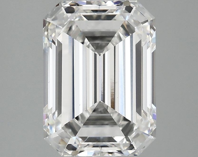 3.09 Carat Emerald Shaped Excellent Cut VS1 IGI Certified Lab Grown Diamond