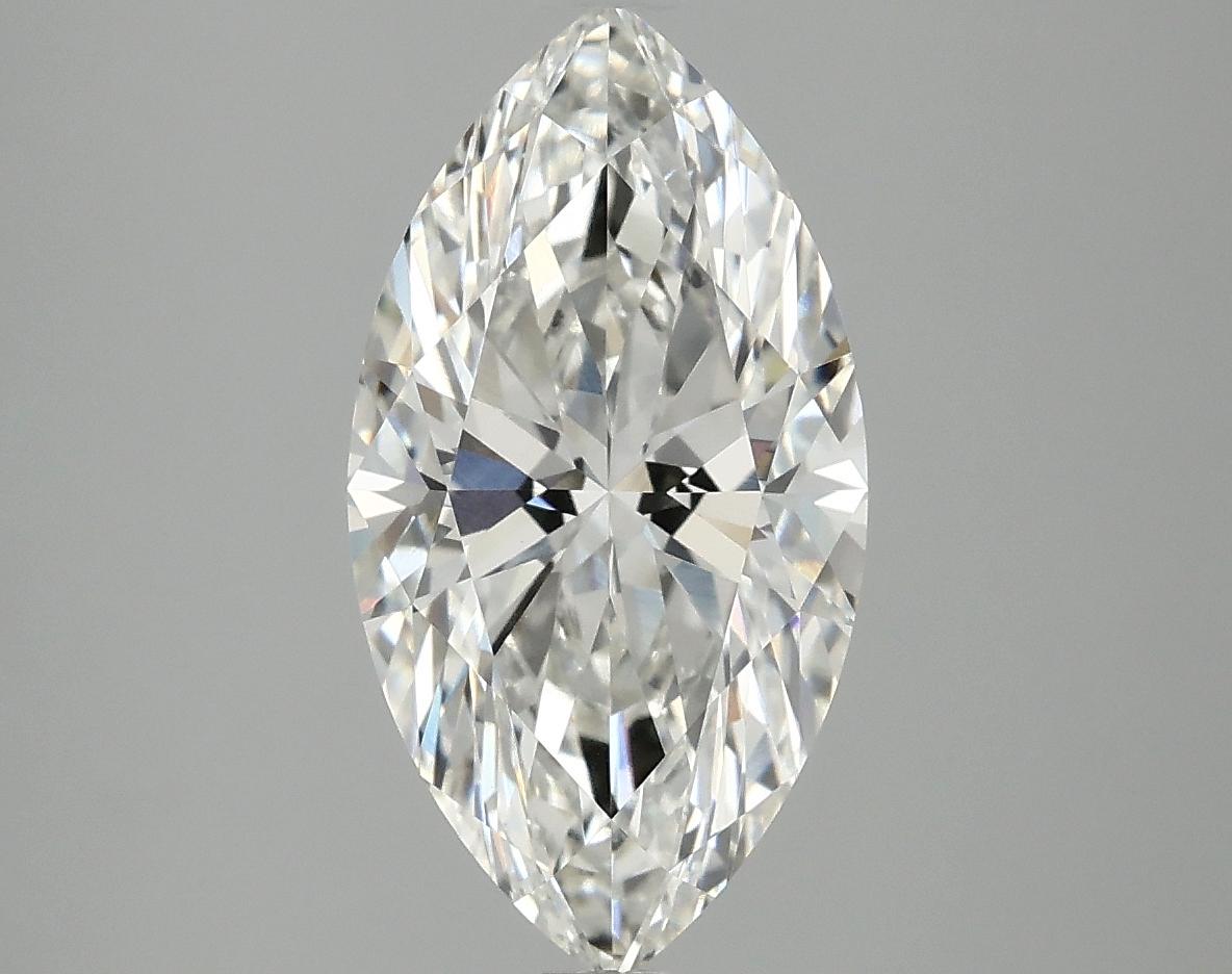 2.98 Carat Marquise Shaped Excellent Cut VVS2 IGI Certified Lab Grown Diamond