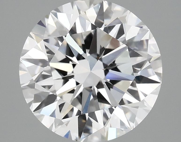 3.02 Carat Round Shaped Excellent Cut VVS2 IGI Certified Lab Grown Diamond