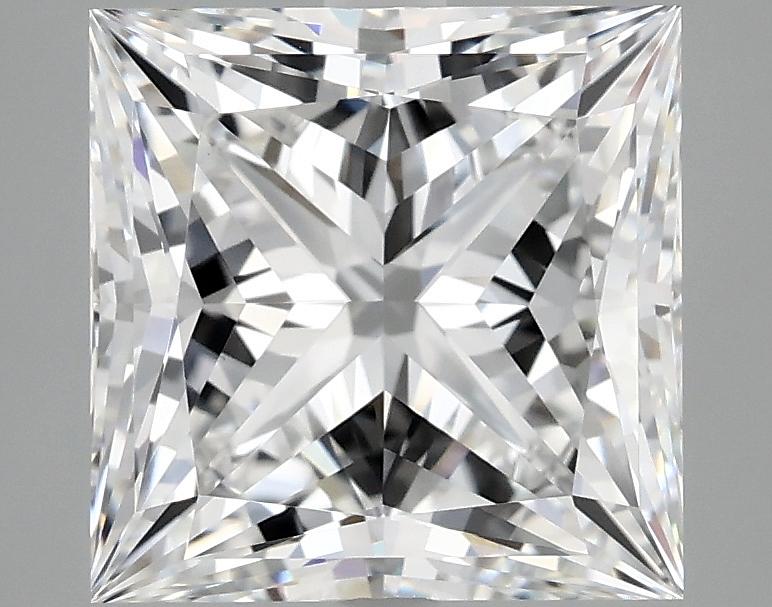 4.11 Carat Princess Shaped Ideal Cut VVS2 IGI Certified Lab Grown Diamond