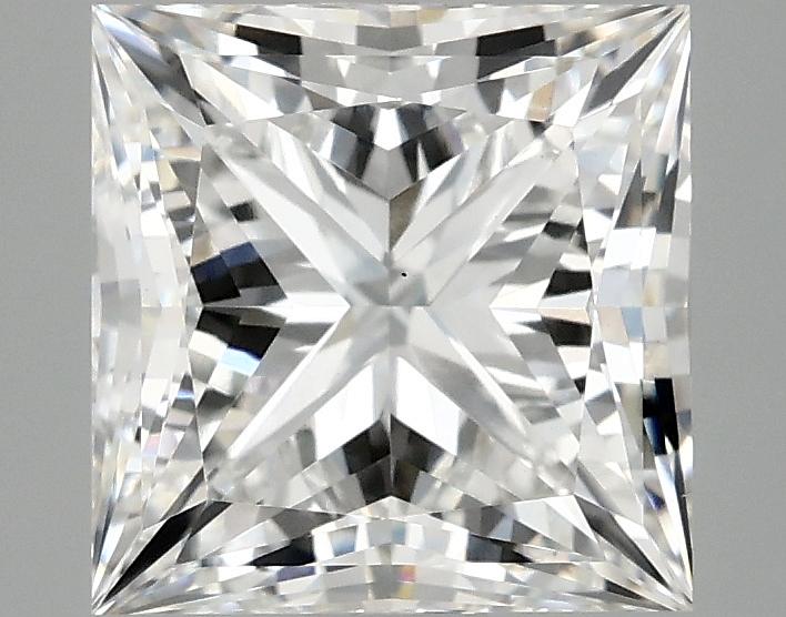 2.92 Carat Princess Shaped Ideal Cut VS2 IGI Certified Lab Grown Diamond