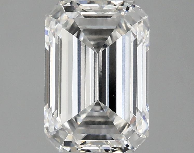 2.05 Carat Emerald Shaped Ideal Cut VVS2 IGI Certified Lab Grown Diamond