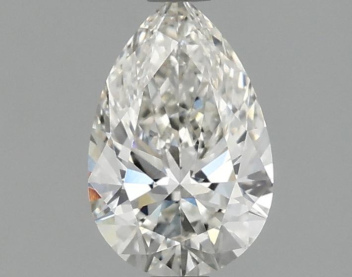 0.98 Carat Pear Shaped Excellent Cut VVS2 IGI Certified Lab Grown Diamond