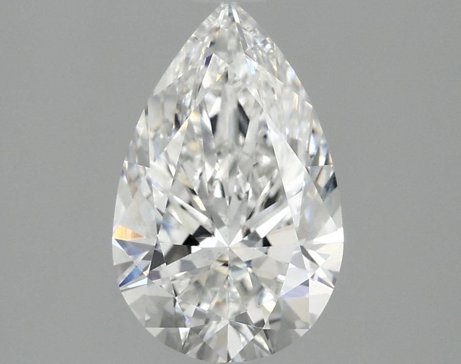 1.59 Carat Pear Shaped Ideal Cut VS2 IGI Certified Lab Grown Diamond